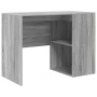 Escritorio Gris Sonoma 102 x 50 x 75 cm Madera de ingeniería en Oficina | Comprar online en Foru.es