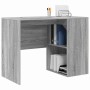 Escritorio Gris Sonoma 102 x 50 x 75 cm Madera de ingeniería en Oficina | Comprar online en Foru.es