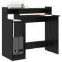 Escritorio Roble Negro 97 x 45 x 90 cm Madera de ingeniería en Oficina | Comprar online en Foru.es