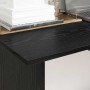 Escritorio Roble Negro 100 x 50 x 76 cm Madera de ingeniería en Oficina | Comprar online en Foru.es