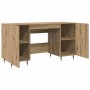Escritorio Roble artisan 140 x 50 x 75 cm Madera contrachapada en Oficina | Comprar online en Foru.es
