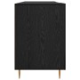 Escritorio Roble negro 140 x 50 x 75 cm Madera contrachapada en Oficina | Comprar online en Foru.es