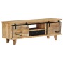 Mueble de TV de madera maciza de mango 120x30x40 cm de vidaXL, Muebles TV - Ref: Foro24-249873, Precio: 229,50 €, Descuento: %