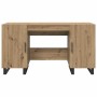 Escritorio Roble artisan 140 x 50 x 75 cm Madera contrachapada en Oficina | Comprar online en Foru.es