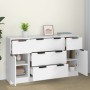 Set de aparador de 3 piezas de madera contrachapada blanco de vidaXL, Aparadores - Ref: Foro24-3115820, Precio: 172,67 €, Des...