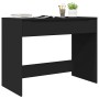 Escritorio Negro 100 x 50 x 78 cm Madera contrachapada en Oficina | Comprar online en Foru.es