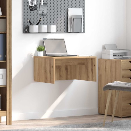 Escritorio Montado en la Pared Roble artesanal 60 x 45 x 30 cm en Oficina | Comprar online en Foru.es