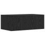 Escritorio Montado en la Pared Roble Negro 80 x 45 x 30 cm en Oficina | Comprar online en Foru.es