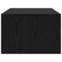 Escritorio Montado en la Pared Roble Negro 100 x 45 x 30 cm en Oficina | Comprar online en Foru.es