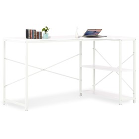 Escritorio para ordenador blanco 120x72x70 cm en Oficina | Comprar online en Foru.es