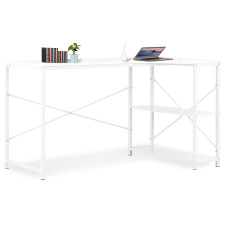 Escritorio para ordenador blanco 120x72x70 cm en Oficina | Comprar online en Foru.es
