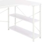 Escritorio para ordenador blanco 120x72x70 cm en Oficina | Comprar online en Foru.es