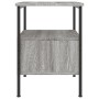 Mesita de noche madera de ingeniería gris Sonoma 34x36x50 cm de vidaXL, Mesitas de noche - Ref: Foro24-826049, Precio: 43,90 ...