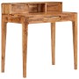 Escritorio con cajones madera maciza 88x50x90 cm en Oficina | Comprar online en Foru.es