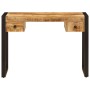 Mesa de escritorio 2 cajones  madera maciza mango 110x50x77 cm en Oficina | Comprar online en Foru.es