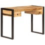 Mesa de escritorio 2 cajones  madera maciza mango 110x50x77 cm en Oficina | Comprar online en Foru.es