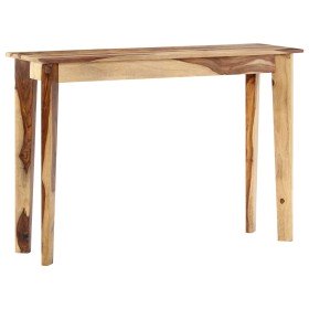 Mesa consola de madera maciza de acacia 110x35x76 cm en Mesas auxiliares | Comprar online en Foru.es