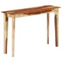 Mesa consola de madera maciza de acacia 110x35x76 cm en Mesas auxiliares | Comprar online en Foru.es
