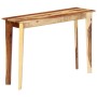 Mesa consola de madera maciza de acacia 110x35x76 cm en Mesas auxiliares | Comprar online en Foru.es