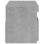 Mueble de TV con luces LED gris hormigón 75x35x40 cm de vidaXL, Muebles TV - Ref: Foro24-804399, Precio: 51,93 €, Descuento: %