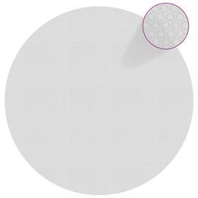 Cubierta solar de piscina de PE flotante gris 417 cm de vidaXL, Cubiertas para piscina - Ref: Foro24-93000, Precio: 60,31 €, ...