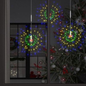 Luces de petardo de navidad exterior 4 uds multicolor 560 LEDs en Decoración Festiva y Estacional | Comprar online en Foru.es