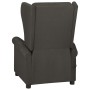 Sillón reclinable de tela gris taupe en Sillones | Comprar online en Foru.es