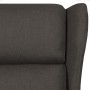 Sillón reclinable de tela gris taupe en Sillones | Comprar online en Foru.es