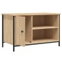 Mueble para TV madera contrachapada roble Sonoma 80x40x50 cm de vidaXL, Muebles TV - Ref: Foro24-832769, Precio: 61,76 €, Des...
