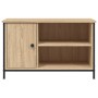 Mueble para TV madera contrachapada roble Sonoma 80x40x50 cm de vidaXL, Muebles TV - Ref: Foro24-832769, Precio: 61,76 €, Des...