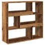 Estantería/divisor de espacios madera envejecida 100x33x94,5 cm en Librerías y estanterías | Comprar online en Foru.es