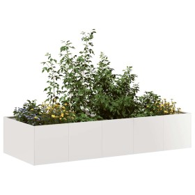 Jardinera 200x80x40 cm Acero inoxidable en Macetas y jardineras | Comprar online en Foru.es