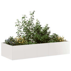 Jardinera 200x80x40 cm Acero inoxidable en Macetas y jardineras | Comprar online en Foru.es