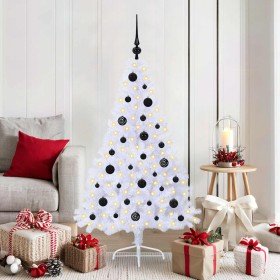 Árbol de Navidad artificial con 150 LED 150 cm PVC y Acero en Decoración Festiva y Estacional | Comprar online en Foru.es