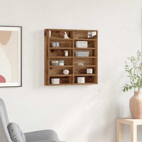 Armario de Exhibición con estante Madera vieja 60 x 8,5 x 58 cm en Estanterías | Comprar online en Foru.es