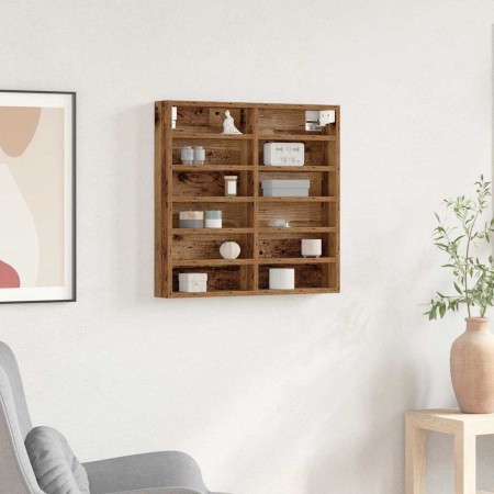 Armario de Exhibición con estante Madera vieja 60 x 8,5 x 58 cm en Estanterías | Comprar online en Foru.es