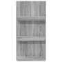Estante de revistas con estante Gris Sonoma 51 x 11 x 102 cm en Revisteros | Comprar online en Foru.es