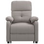 Sillón elevable tela gris taupe en Sillones | Comprar online en Foru.es
