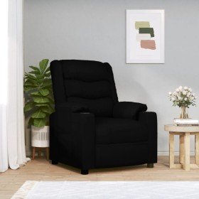 Sillón elevable cuero sintético negro en Sillones | Comprar online en Foru.es
