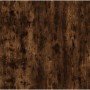 Mesa de centro madera y hierro roble ahumado 100x45x45 cm de vidaXL, Mesas de centro - Ref: Foro24-823314, Precio: 46,91 €, D...