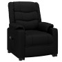 Sillón elevable cuero sintético negro en Sillones | Comprar online en Foru.es