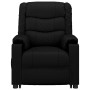 Sillón elevable cuero sintético negro en Sillones | Comprar online en Foru.es