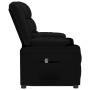 Sillón elevable cuero sintético negro en Sillones | Comprar online en Foru.es