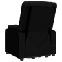 Sillón elevable cuero sintético negro en Sillones | Comprar online en Foru.es