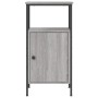 Mesita de noche madera de ingeniería gris Sonoma 41x31x80 cm de vidaXL, Mesitas de noche - Ref: Foro24-825929, Precio: 45,42 ...
