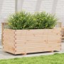 Jardinera madera maciza de pino 110x60x49,5 cm en Macetas y jardineras | Comprar online en Foru.es