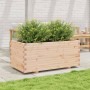 Jardinera madera maciza de pino 110x60x49,5 cm en Macetas y jardineras | Comprar online en Foru.es