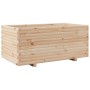 Jardinera madera maciza de pino 110x60x49,5 cm en Macetas y jardineras | Comprar online en Foru.es