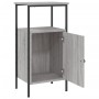 Mesita de noche madera de ingeniería gris Sonoma 41x31x80 cm de vidaXL, Mesitas de noche - Ref: Foro24-825929, Precio: 45,42 ...