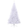 Medio árbol de Navidad artificial con soporte PVC blanco 180 cm en Decoración Festiva y Estacional | Comprar online en Foru.es